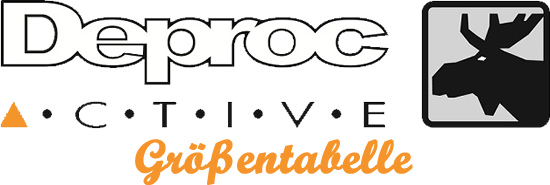 Deproc Größen Deproc Größentabelle