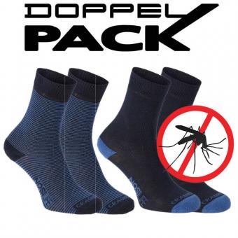 Craghoppers Reisesocken Damen Nosilife DOPPELPACK