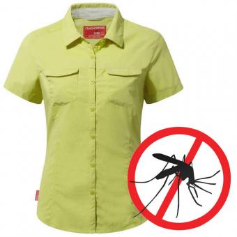 Craghoppers Damen Bluse Kurzarm - NosiLife MÃ¼ckenschutz