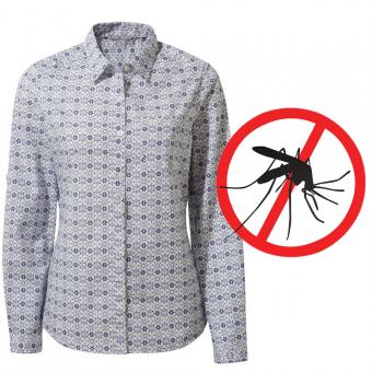 Craghoppers Damen Bluse Langarm Kiwi mit MÃ¼ckenschutz