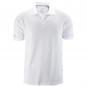 Linea Primero Aben Herren Funktions-Polo Shirt Weiß