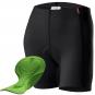 Löffler Damen Radunterhose mit Sitzpolster in Großen Größen Schwarz