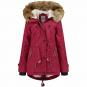 Brigg Lagertha Damen Winterparka Funktionsparka Übergröße Rot