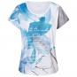 Linea Primero Edda - Damen T-Shirt Baumwoll-Poly Mix Blue
