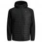 Jack and Jones Herren Übergangsjacke mit Kapuze Übergrößen Schwarz