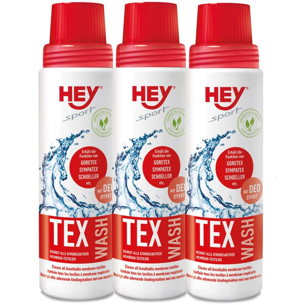 Hey Sport Tex-Wash, 3er Pack,  750 ml 