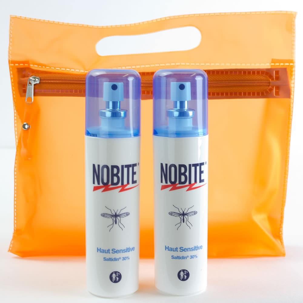 NOBITE Sensitive Haut Mücken-Spray Insektenabwehrmittel 2x 