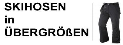 Header Bild: Funktionelle Skihose in Übergröße für Herren und Damen